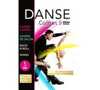 Coffret Danse Niveau Débutant Et Avancé : Danses Latines + Danses De Salon + Rock'n'roll + Swing - Pack