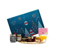 Coffret NOEL coffret cadeau, colis gourmand- Direct productrice française- Produits français et BIO-Safran