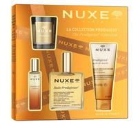 Coffret Noël - NUXE - La Collection Prodigieux® - Huile sèche 100 ml - Parfum 15 ml - Bougie 70 g
