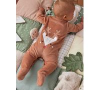 coffret Noël pyjama bébé et bavoir renne noix de pécan 3M(60CM)