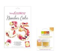 Coffret Number cake + paillettes dorées