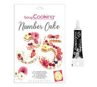 Coffret Number cake + Stylo de glaçage noir