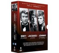 Légende de la chanson française – Johnny Hallyday, Eddy Mitchell & Jacques Dutronc – Coffret DVD