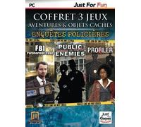 Coffret Objets Cachés : Fbi Paranormal Case, Profiler & Ennemis Publics) Edition Extended Cut Pc