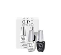 OPI Coffret Infinite Shine – Base 15 ml et Top Coat 15 ml – Effet gel Multicolore