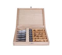 Coffret Opinel Édition Limitée Animalia N°8, 6 Pièces Décorées Animaux, Chasse