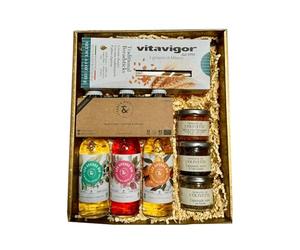 Coffret Or : Pierre et Nico : Cocktails sans alcool + Gressins + Tapenades de l'Olivette