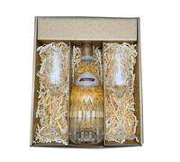 Coffret Or : Vranken - champagne -1 Brut et 2 Flûtes « carr頻 - (1x75cl)