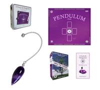 Coffret Oracle & Pendule Améthyste Violette - Marc Tavian | Divination, Voyance, Guidance, Intuition, Développement personnel, Pendule