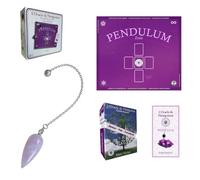 Coffret Oracle & Pendule Cristal Roche - Marc Tavian | Divination, Voyance, Guidance, Intuition, Développement personnel, Pendule