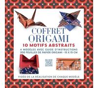 Coffret Origami 10 motifs abstraits