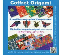 Coffret origami 10 motifs japonais