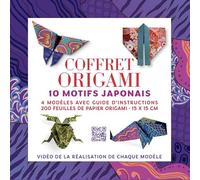 Coffret Origami 10 motifs japonais