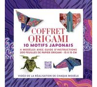 Coffret Origami 10 motifs japonais - Francesco Decio - Nuinui Eds - Boîte ou accessoire - Jeux livres objets