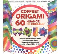 Coffret Origami 60 nuances de couleur