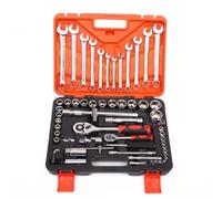 Coffret outil polyvalent Ensemble D'outils Combinés Boîte À Outils De Voiture Douille ombinée Entretien Boîte À Outils Manuelle Domestique 61 Pièces