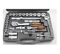 Coffret outils cliquet 94 pièces - ZBOX - 2 cliquets réversibles - 18 douilles courtes - 4 douilles longues