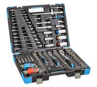 Güde 39003 GWZK 157 Mallette à outils 157 pièces en acier chrome-vanadium dans un coffret pratique