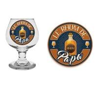 coffret papa au rhum verre dessous liège - sud trading cd6737b G