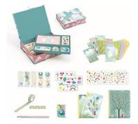 Coffret papeterie Charlotte Vert G