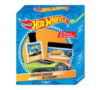 Coffret-parfum de légende cadeau enfant eau de toilette + cire coiffante senteur boisé-muscs Fabriquée en France Hot Wheels™ @2025 Mattel.