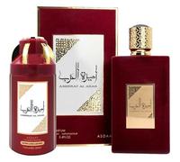 Coffret parfum femme - Asdaaf - Ameerat al Arab - Eau de Parfum 100ml - Déodorant 250ml - Notes florales