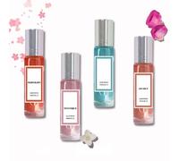 Coffret Parfum Femme,Parfum Femme Vanille,Parfum Pheromone Pour Femme,Parfums Femme,Eau De Parfum,Roll-on Pheromone Parfum Femme,Coffret Parfum de Saint Valentin pour petite amie (4pc)