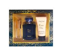 Coffret Parfum Folie Oud Femme by Diane Castel - Eau de Parfum 100 ml + Lotion Parfumée Corps + Format Voyage Folie Oud - Fragrance Orientale et Boisée - Fabriqué en France