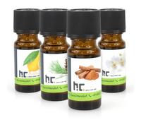 Coffret parfumé Set 7 - Avec 4 parfums : citron, cannelle, pin, jasmin