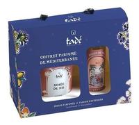 Coffret Parfumée De Méditerranée - TADÉ - Bougie 180g - Spray 100ml - Senteur Coton - Rosée Du Nil