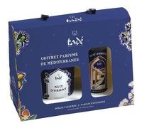 Coffret Parfumée De Méditerranée - TADÉ - Bougie 180g - Spray 100ml - Senteur Niguelle - Nuit D'Orient