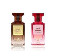 Coffret Parfums - AYAT PERFUMES - Love Cherry & Smoky Tobacco - Eau de Parfum 80ml - Mixte - Oriental