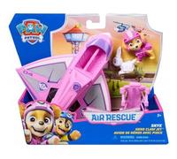 Coffret Pat Patrouille Air Rescue Stella + Hélicoptère Et Lapin De Luxe - Set Figurine Et Véhicule + Carte Tigre