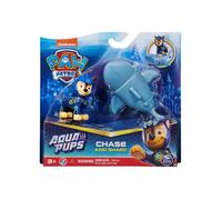 Coffret Pat Patrouille Aqua : Chien Chase Et Son Requin + 1 Carte Offert - Set Figurine - Chien - Mer