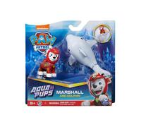 Coffret Pat Patrouille Aqua : Chien Marcus Et Son Dauphin + 1 Carte Offert - Set Figurine - Chien - Mer