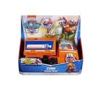 Coffret Pat Patrouille - Camion de Orange 22cm + Baleine + Chien Zuma - Set Collection Truck Rescue + 1 Carte