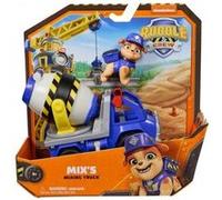 Coffret Pat Patrouille Collection Ruben et Compagnie - Mix + Camion toupie - Set Figurine Et Véhicule + 1 Carte tigre