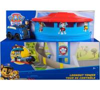 Coffret Pat Patrouille - Grand Quartier général 50 Cm de Haut + 1 véhicule + chien Chase - Voiture - Set QJ et Figurine + 1 Carte Tigre