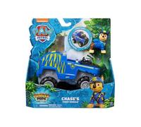 Coffret Pat Patrouille Jungle Pups Chase + Véhicule Camion De Police De Luxe Transformable - Set Figurine Et Voiture Et 1 Carte Tigre