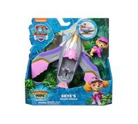 Coffret Pat Patrouille Jungle Pups Stella + Véhicule Avion De Luxe Transformable - Set Figurine Et Véhicule + 1 Carte tigre