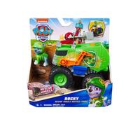 Coffret Pat Patrouille Rocky + Véhicule Tout Terrain Wheels Transformable - Set Figurine Et Véhicule + 1 Carte tigre