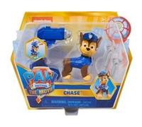 Coffret pat patrouille the movie chien chase avec son et sac a dos transformable - set figurine animaux et 1 carte animal - nouveaute