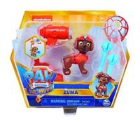 Coffret Pat Patrouille The Movie Chien Zuma Avec Son Et Sac A Dos Transformable - Set Figurine Animaux Et 1 Carte Animal - Nouveaute