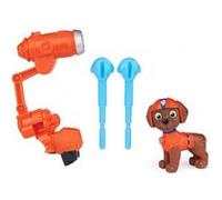 Coffret pat patrouille the movie chien zuma avec son et sac a dos transformable - set figurine animaux et 1 carte animal - nouveaute