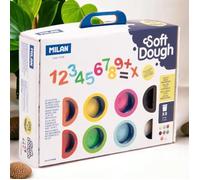 Coffret Pâte À Modeler Souple 8 Pots 59gr Pâte À Modeler Soft Dough Avec Outils Et Chiffres