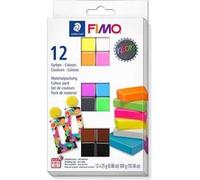 Coffret Pâte Fimo - Effect Neon - 25 g - 12 pcs G