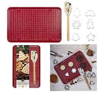 Coffret Pâtisserie 9 Pièces "Noël" 42cm Rouge Rouge G