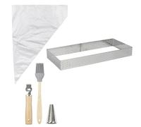 Coffret Pâtisserie "Tarte Meringuée" 26cm Gris