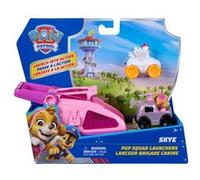 Coffret Paw Patrol Lanceur + 2 racers Pup Squad Pat'patrouille Modèle aléatoire Multicolore
