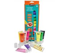 Pébéo – Coffret de peinture Arti'stick « Je crée mes autocollants » – 12 x 20 ml